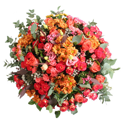 Bright flower bouquet